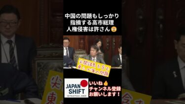 【高市無双】中国に忖度しない。人権侵害を許すな【半日ヤメレ】