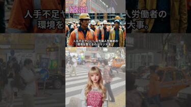 外国人政策　基本方針まとめへ！【11月5日】 #ニュース解説 #やさしいニュース#政治#外国人政策#移民#外国人労働者