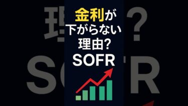 金利が下がらない理由？答えはSOFR｜30秒で学ぶシリーズ#SOFR #金利 #変動金利 #政策金利 #FRB