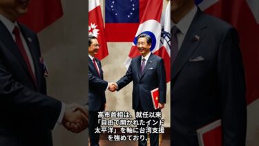 台湾総統・頼清徳“日本との安全保障協力を強化へ” 高市首相の動きは？#shorts