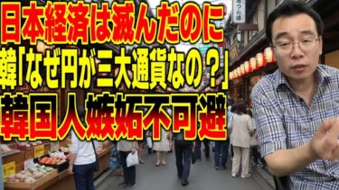 「日本経済は滅んだのになぜ世界三大通貨なんだ？」日本円と韓国ウォンを比べてみると… 【日本の声を届ける】