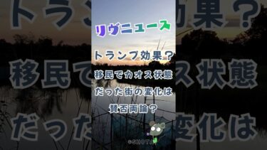 カオス状態だったアメリカの移民の街に変化が？　#shorts #ショート #ニュース