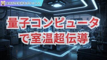 量子コンピューターが拓く室温超伝導への道――物理学の聖杯に挑む最新研究