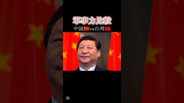【台湾🇹🇼vs中国🇨🇳 軍事力比較】#軍事力 #軍事 #台湾有事 #比較 #military #人民解放軍 #台湾 #中国軍