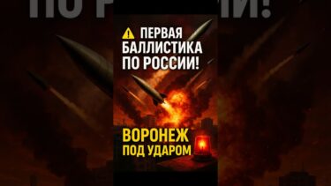 🚀Украина запускает балистику по Воронежу: первый случай за всю войну