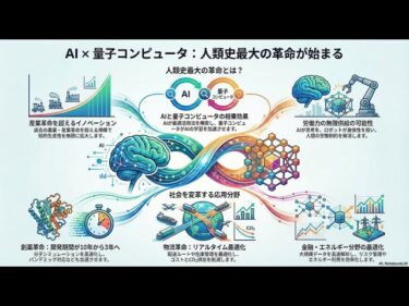AIと量子コンピュータの融合：人類史最大の革命