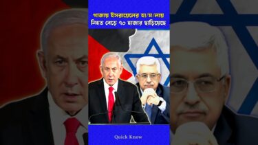 ৭০ হাজারের বেশি নি/হ/ত | যুদ্ধবিরতির মধ্যেও গাজায় অভিযান চালাচ্ছে ইসরায়েল |