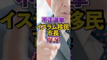 【不正選挙】イスラム教徒 市長が爆誕【中国共産党 関与か】移民問題｜外国人問題