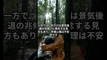 世界市場が反発、米利下げ観測で株価上昇