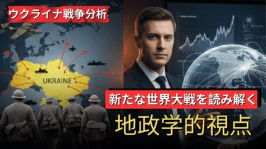 ウクライナ戦争分析：新たな世界大戦を読み解く｜地政学的視点