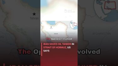 Iran Seizes Oil Tanker in Strait of Hormuz, US Says #worldnews #news