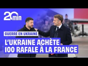 L’Ukraine signe un « accord historique » avec la France sur l’achat de 100