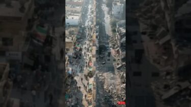 Potret Gaza dari Langit Sebelum dan Sesudah #trending  #gaza