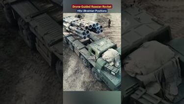 Russia’s Drone-Guided Precision Rocket Hits Ukraine! #RussiaUkraineWar