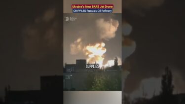 Ukraine’s BARS Jet Drone CRIPPLES Russia’s Major Oil Refinery! #UkraineWar