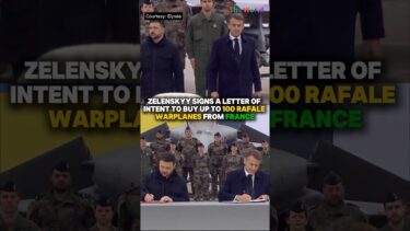 Zelenskyy-Macron Sign, Intent to Buy up to 100 Rafale Warplanes #ukraine