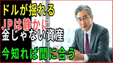 世界が震えた！JPモルガンが金を捨て銀に走った信じられない真相