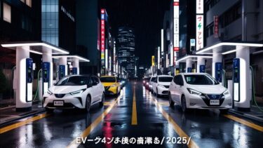 【報道特集】日本のEV革命2025｜ハイブリッドが主役の理由とEV充電インデックスの真実