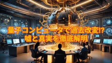 量子コンピュータで過去改変？嘘と真実の徹底解明