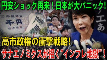円安ショック再来 ! サナエノミクスが招く“インフレ地獄” ! 若者が高市首相を支持する理由…「自維連合」誕生で日本政治は激変へ！ニュース深層解説
