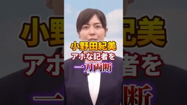 【小野田紀美｜日本国旗損壊罪】記者を一刀両断【経済安全保障大臣】