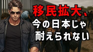日本が“今”移民拡大してはいけない理由を、全部話す。