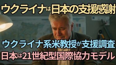 【海外の反応】日本のウクライナ支援は２１世紀の国際協力の理想形であり、他国が学ぶべきモデルである。・・・【日本の評価】