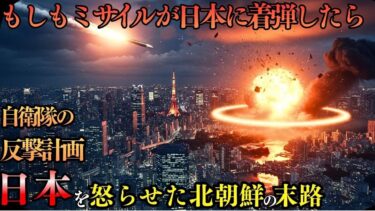【全面戦争】もしも北朝鮮のミサイルが日本に着弾したら、自衛隊はどう反撃するのか？【AIシミュレーション】 | 古代文明