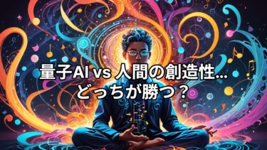 量子AIと人間の創造性：情報理論で解き明かす「思考の本質」