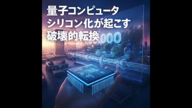 量子コンピュータ：シリコン化がもたらす破壊的転換とは？