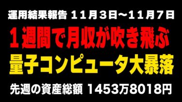 資産運用報告【NISA/iDeCo/S&P500/FANG+/NASDAQ100/SOX/仮想通貨/量子コンピュータ】