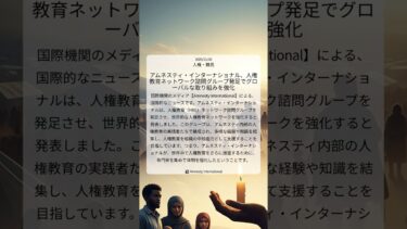 アムネスティ・インターナショナル、人権教育ネットワーク諮問グループ発足でグローバルな取り組みを強化｜Amnesty