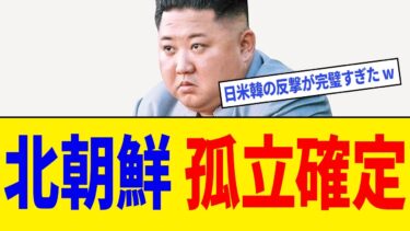 【超緊急】北朝鮮とロシアが軍事協力した結果→日米韓の反撃が完璧すぎて孤立確定ｗｗｗ