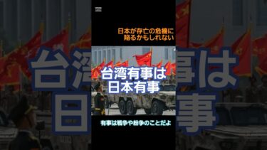 【台湾有事は日本有事】#政治 #台湾有事 #安全保障