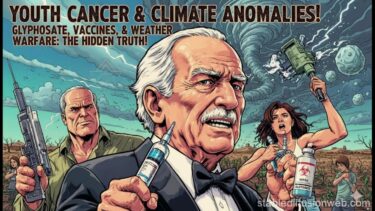 若年層の癌増加と異常気象の裏側：グリホサート、ワクチン、そして気象兵器説を深掘り！