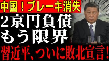 【ゆっくり解説】中国経済がついに崩壊！.ブレーキ消失で2京円の負債が爆発、習近平政権が歴史的敗北を認めた衝撃の瞬間