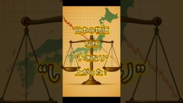 物価が急に上がった“本当の理由”｜インフレは誰のせい？3つの視点で解説