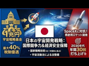 経済対策による宇宙安全保障の強化：日本の宇宙開発戦略（2025年）