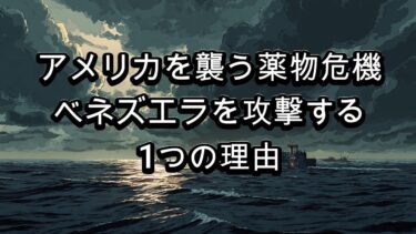 アメリカを襲う薬物危機　丨　ベネズエラを攻撃する1つの理由