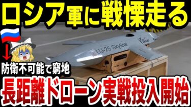 【ゆっくり解説】ロシア軍防衛不可能！ウクラ軍が長距離ドローン『UJ 25』を実践投入！もはや巡航ミサイル！