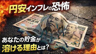 円安インフレの恐怖とは？日本の貯金は、なぜ静かに溶けているのか。安冨歩東京大学名誉教授。一月万冊