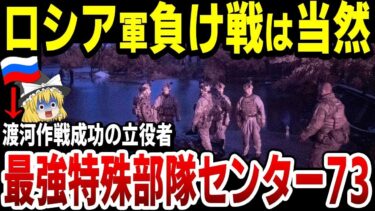 【ゆっくり解説】ドニプロ川渡河作戦を成功させたウクラ軍最強特殊部隊『センター73』！そのヤバすぎる実力にロシア兵逃げ出す…