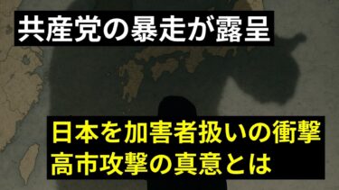 【衝撃】共産党議員の発言が日本の安全保障を脅かす！？台湾有事を無視する危険な姿勢とは！