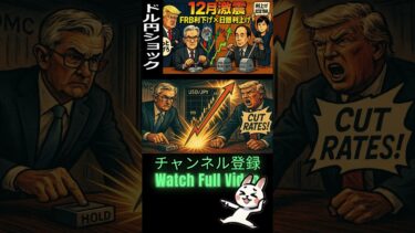 😴もしFRBが予想を裏切ったら？据え置き・タカ派がもたらす急反転とは｜🤣日銀利上げとFRB利下げで動く12月のドル円！金利イベントの「順当」と「想定外」を読む