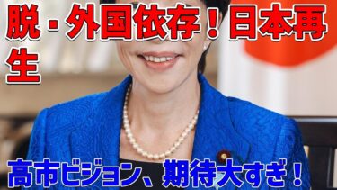 「高市早苗：政治家、経済安全保障の達人、そして音楽活動の意外な一面を探る」