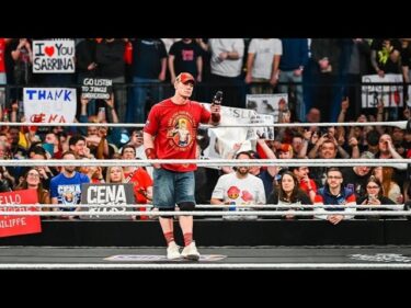 【WWE】世界中が見守ったジョン・シナ引退試合…トレンド独占「ひとつの時代が終わった」「実感ない」