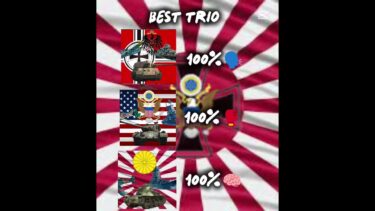 演説→ドイツ軍事力→アメリカ作戦→大日本帝國
