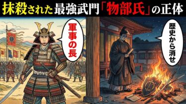 古代日本の”全軍事力”を握り、天皇より先に支配した「物部氏」。歴史から抹殺された…最強武人集団の正体