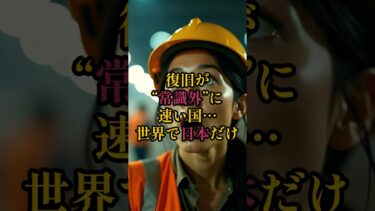 【海外の反応】「仕事の速さが異常」日本の工事現場が世界でバズる#海外の反応#日本のすごさ #驚きの日本図鑑#shorts