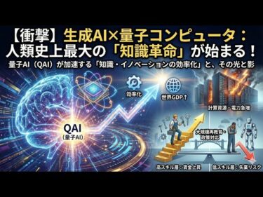 AIと量子革命：知識効率化と人類文明の未来